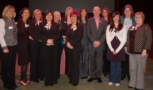 RWA committee members joined by Kate Dickie, Bafta Award winning actress, and Fred MacAulay, radio presenter and comedian