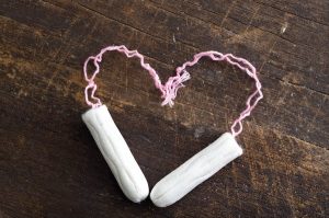 heart tampon