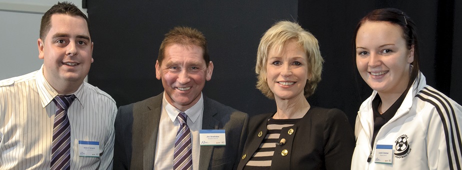 Glasgow Girls FC with Sally Magnusson